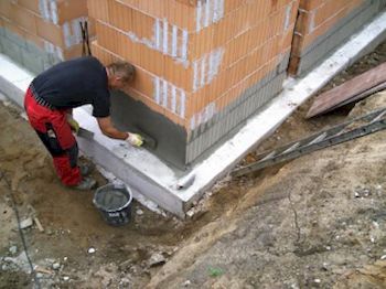 Hohlkehle zwischen Fundament/Bodenplatte und Außenmauerwerk